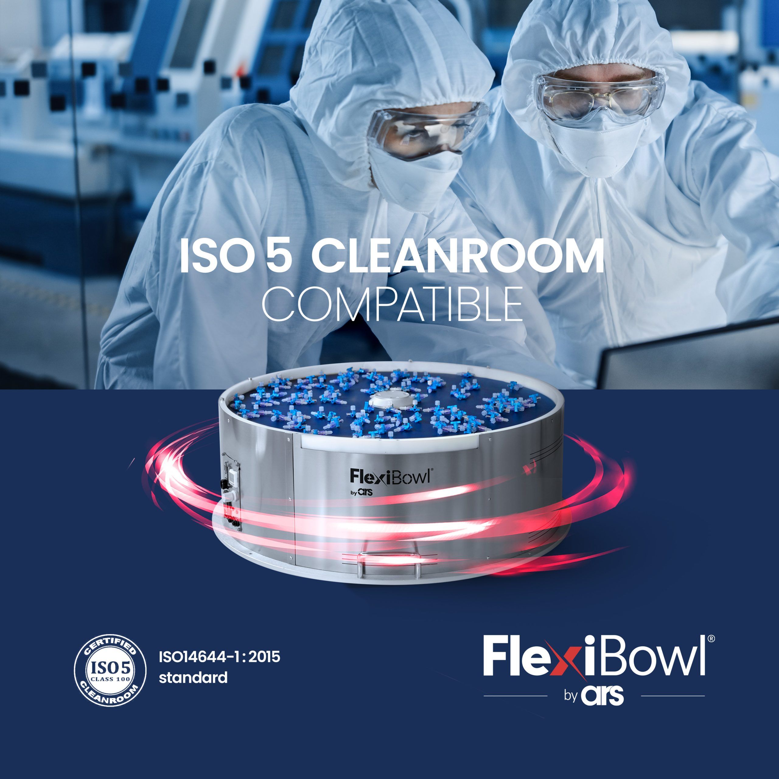 cleanroom flexibowl flexible assembly system