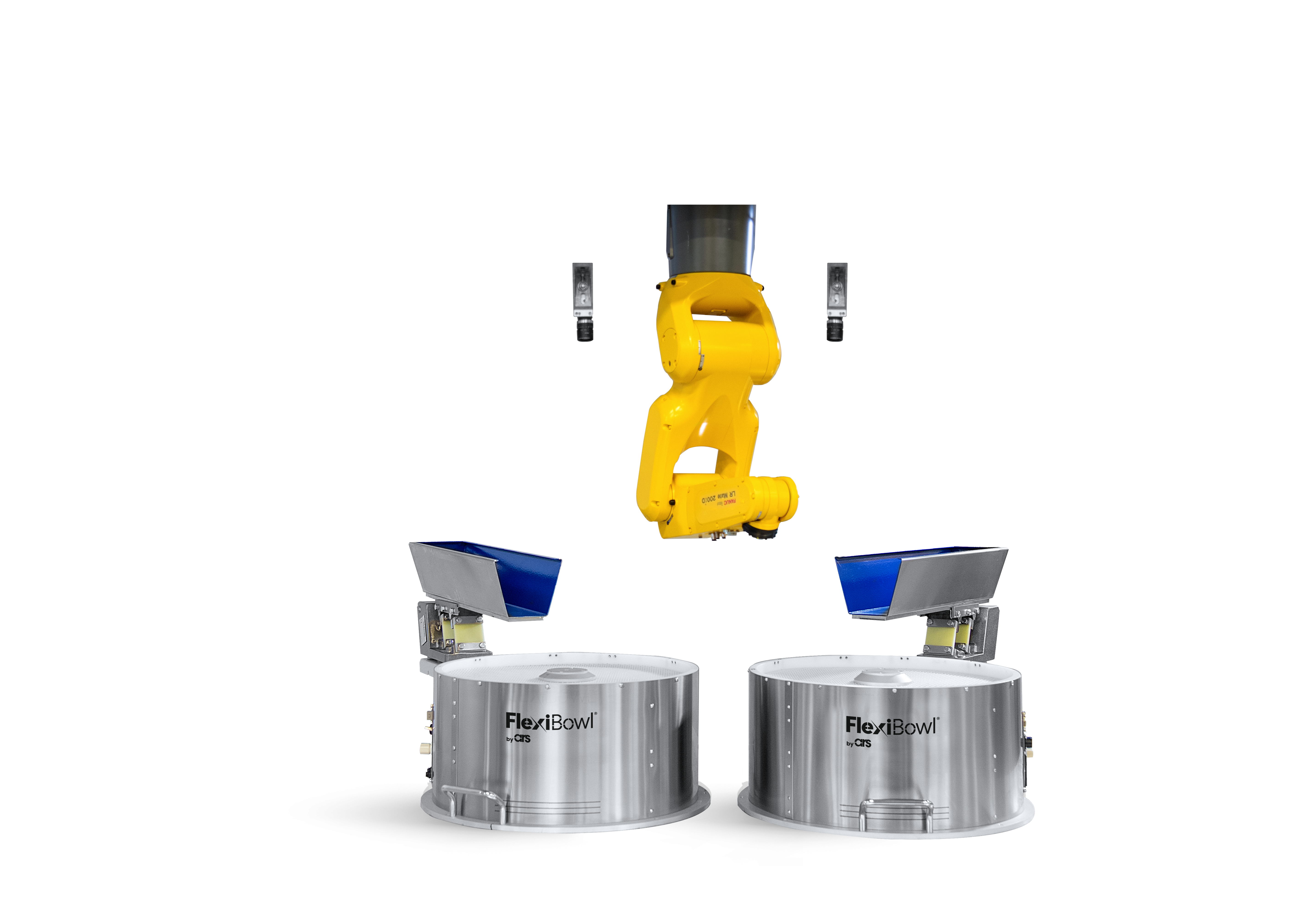 fanuc robot feeding parts